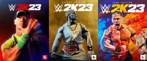 シリーズ最新作「WWE 2K23」本日発売。カバーを飾るジョン・シナ選手は，ゲームモード“2K ショーケース”にも登場
