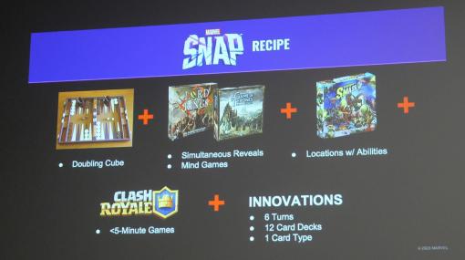 ［GDC 2023］「MARVEL SNAP」のゲームデザインはピザ作り。クリエイターのベン・ブロード氏が語るゲームデザイン