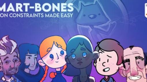 Smart-Bones - 選択したアクション内のキー付きボーンにアクションコンストレイントを追加するプロセスを自動化する無料のBlenderアドオン！