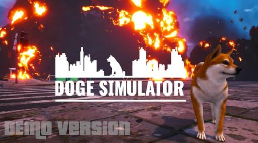 わんこによる街“破壊”系シム『Doge Simulator』のデモ版が配信中！お散歩がてら悪事の限りを尽くして焼き払う