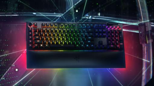 ゲーミングキーボード「Razer BlackWidow V4 Pro」が4月21日発売8,000Hzのポーリングレートに対応した新型