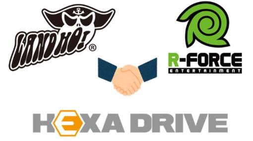 ランド・ホーとヘキサドライブ、アールフォース・エンターテインメント、ゲーム開発事業における業務提携契約を締結
