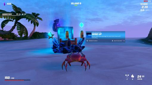 カニ界のチャンピオンを目指すため銃片手に旅をするシューティングゲーム『Crab Champions』がついにSteamにて配信開始。大量のカニが踊るMVで注目を浴びた話題作