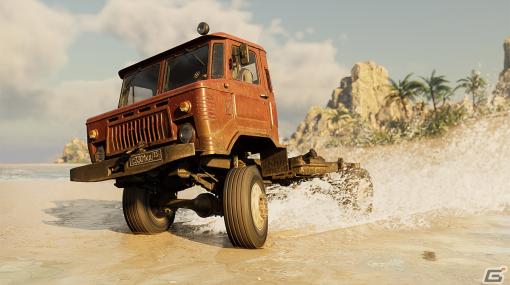 「ダカール・デザート・ラリー」にTUZ 16など5台の巨大トラックが登場！DLC「SnowRunner Trucks」が配信開始