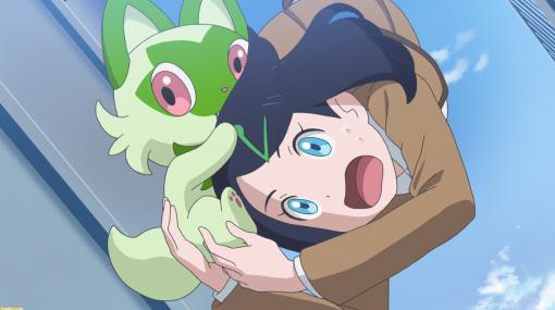 アニメ『ポケモン』新シリーズが本日（4/14）18時55分より放送。少女リコとニャオハの出会い、不思議なペンダントを求める謎の人物たちとは？【アニポケ】