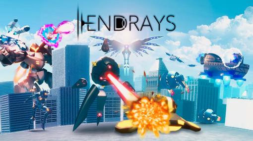 強力レーザー兵器で人類滅亡を目指す破壊兵器シム「ENDRAYS」（エンドレイズ），Steamで無料配信開始