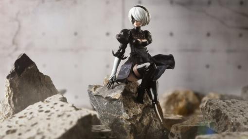 アニメ『ニーアオートマタ』2Bが様々なポージングを楽しめるアクションフィギュアに。素顔の差し替えパーツも付属