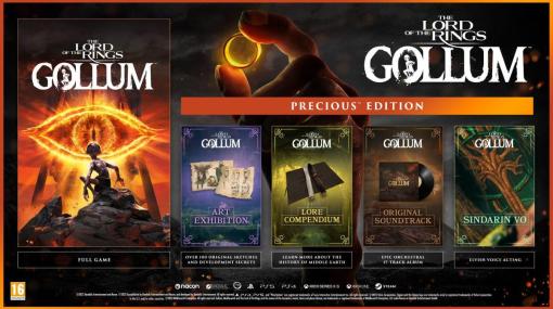 「The Lord of the Rings: Gollum」，コンセプトアートや伝説辞典，サントラ，エルフの追加セリフなど付属する“プレシャス版”が登場