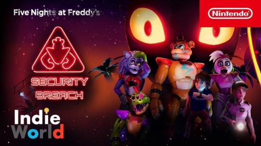 『Five Nights at Freddy’s: Security Breach』のNintendo Switch版が北米向けに4月19日配信開始。日本向けの展開は未定ながら、北米版のストアページに対応言語として日本語が記載