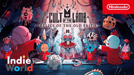 カルト教団経営ゲーム『Cult of the Lamb』の無料アップデート「Relics of the Old Faith」が海外向けに4月24日配信決定。新たなストーリーやダンジョン、戦闘の新要素「レリック」などを収録