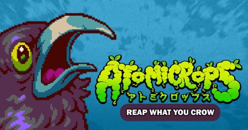 「Atomicrops」の新DLC「Reap What You Crow」を配信。新キャラ“オレガクロウ”や初の近接武器“鎌”が登場