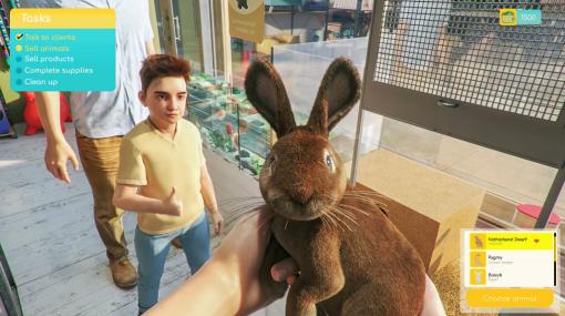 ペットショップ経営のバーチャル体験「Pet Shop Simulator」，Steamで近日配信