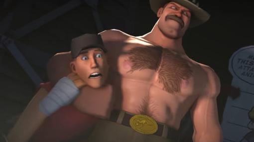 ムキムキマッチョ社長と戦う『Team Fortress 2』コミュニティ製モード「VS Saxton Hale」がワークショップに登場！