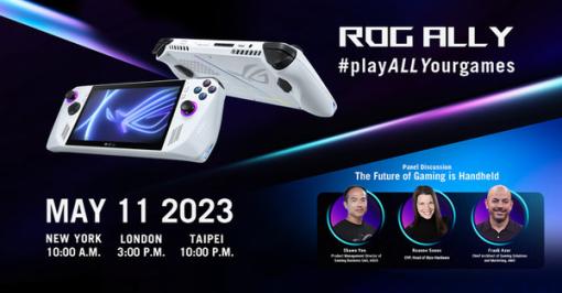 ASUSのSteam Deck対抗「ROG Ally」は5月11日詳細発表。AMD Ryzen Z1搭載ゲーミングUMPC