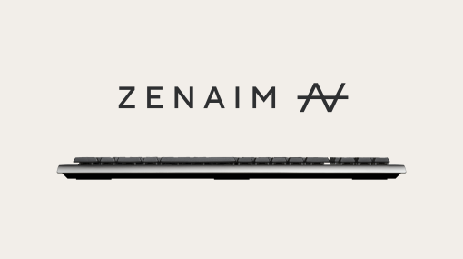 ZENAIM、ゲーミングキーボード「ZENAIM KEYBOARD」を5月16日より販売！ 価格は48,180円に自動車部品メーカー・東海理化が手掛けるゲーミングギア第1弾