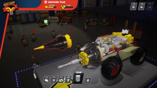 ［インタビュー］「レゴ 2K ドライブ」は自由に組み立てた乗り物でいろいろな遊びを体験できる。現実と同じような感覚で作れる“ガレージ”機能に注目