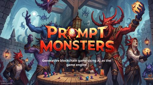 XYLOCOPA、AIをゲームエンジンとしたブロックチェーンゲーム"Prompt Monsters"をリリース
