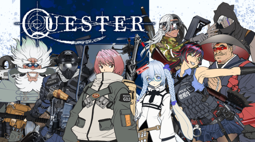 『BASTARD!!』の萩原一至氏が原案・キャラクターデザインを手がけるダンジョン探索RPG『QUESTER』ストアページが公開。“80年代のパソコンゲームに感じたワクワク”を表現