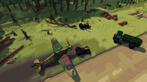 バンド・デシネ風の航空基地建設『Ground of Aces』発表＆Kickstarter開始―軍用飛行場で働く人々の視点で描かれる第2次世界大戦