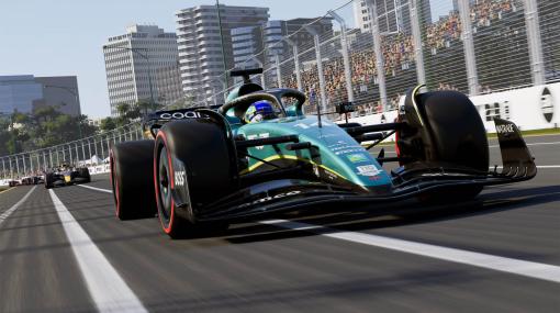 F1シリーズ最新作「F1 23」の予約受付スタート。ストーリーモード「ブレーキングポイント」が復活し，マシンハンドリングは大幅に向上