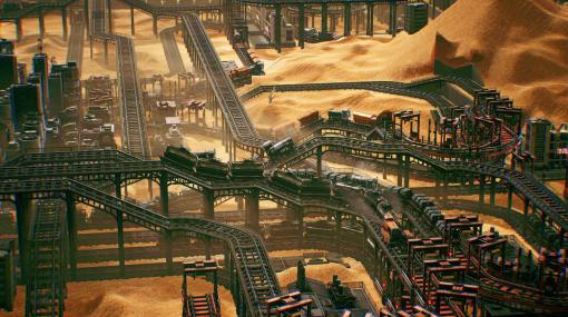 鉄道建設資源管理シム『RAILGRADE』Steam/GOG版発表。巨大な鉄道網を作って未知の惑星のインフラを整備しよう