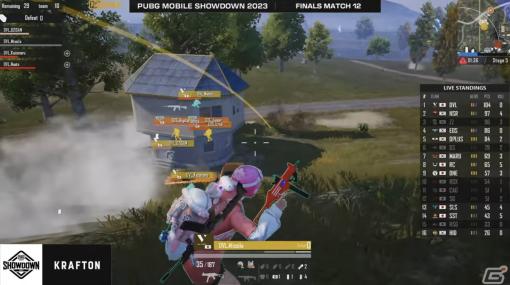 「PUBG MOBILE SHOWDOWN 2023 JAPAN vs KOREA」にて日本のDONUTS VARRELが優勝！7月の世界大会「2023PMWI」に進出