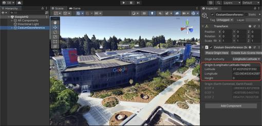 Google、現実世界の地理座標とリンクしたARコンテンツを作成できるツール『Geospatial Creator』を発表。UnityとAdob​​e Aeroで利用可能