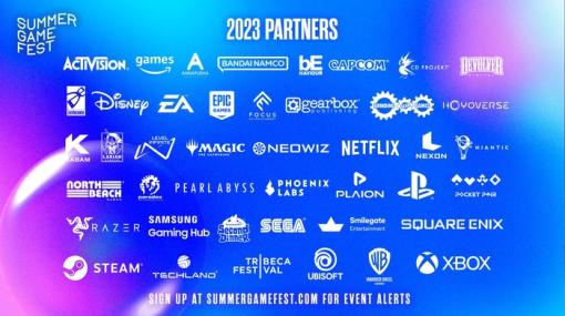 『Summer Game Fest 2023』日本時間6月9日午前4時より開催！SIE、スクエニ、カプコン、セガ、バンナムなど40社を超える出展企業情報も発表！