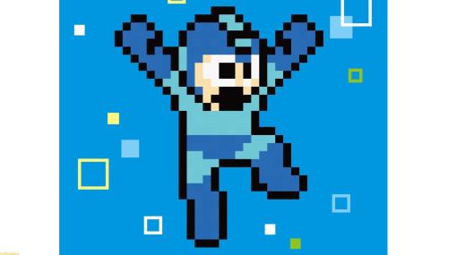 『ロックマン』期間限定ショップが5月13日より開催。ドット絵や描き下ろしイラストを使用したオリジナルグッズが発売