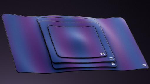 表面ホロ加工でグラデーションが変化して見える「Fnatic Gear」の布製マウスパッドが国内発売