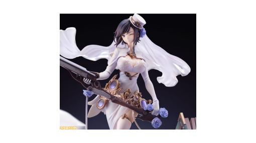 『アズールレーン』アーク・ロイヤルがケッコン衣装でフィギュア化。あみあみ限定版では指揮官を射止めるウィンク顔パーツが付属