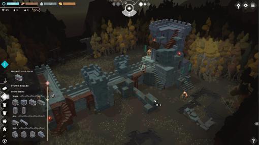 砦建築＆戦略ゲーム『Cataclismo』発表。石を積み上げて城塞を築き、人類最後の都市を守り抜く