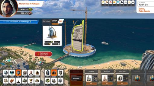 Steam砂漠の都市づくりシム『Dubai Simulator』発表。砂上に自分だけの近未来都市“ドバイ”を築く