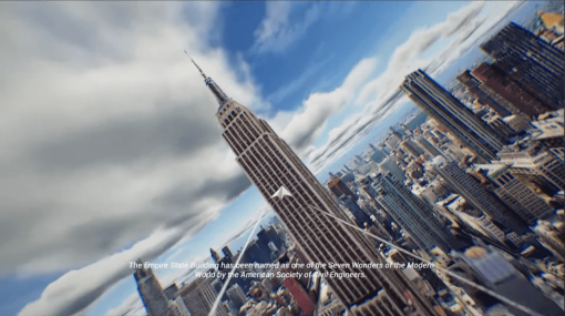 紙飛行機で“実在する都市のオープンワールド”を飛び回れるゲームのデモ映像が公開。UE5やChatGPT、Googleの地理データなどを駆使しわずか1週間で制作