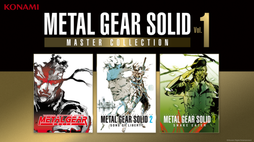 MGS1～3を収録する『METAL GEAR SOLID: MASTER COLLECTION Vol.1』が発表 2023年秋に発売予定