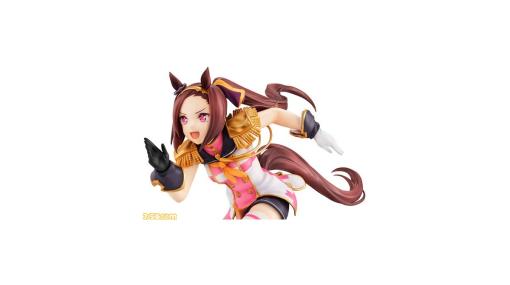 『ウマ娘』バクシン中のサクラバクシンオーがフィギュア化。スパート時の真剣な表情の顔パーツや汗を再現するジュエルシールが付属