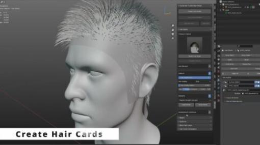 Facial Hair Toolkit 2.0 - ヘアー制御支援アドオン！Blender 3.5のGeometry Nodesに対応した最新アップデート！