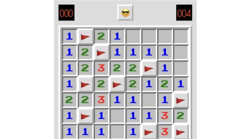 「AI時代のマインスイーパ（Minesweeper spoiled by AI）」が公開中。めんどくさいパズルはAIにおまかせ、人間は適当にパネル開いておけばOK