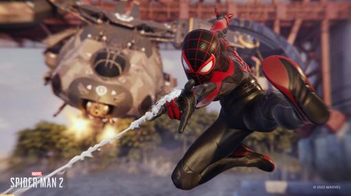 『Marvel's スパイダーマン2』開発者インタビュー。マップの広さは前作の約2倍。基本的にミッション中以外はピーターとマイルズを好きなときに切り替え可能