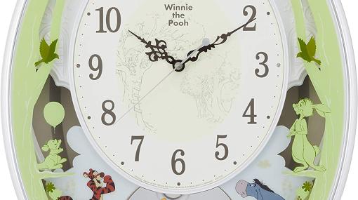【Amazonタイムセール祭り】くまのプーさんとシンデレラの掛け時計がお買い得【2023.6】