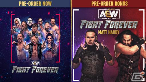 「AEW:Fight Forever」パッケージ・ダウンロード版の予約受付が開始！DL版予約でマット・ハーディー選手が手に入る