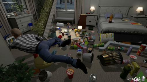 ゴミ屋敷掃除ゲーム『EFGH ゴミ屋敷脱出ゲーム』Steamにて6月12日発売へ。ゴミを食べたり遊んだり、不法投棄で警察沙汰に