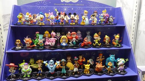 【東京おもちゃショー2023】eStreamブースの注目は「Disney100 ミニフィギュアコレクション」と支払いに使えるフィギュアキーホルダー「きゃらぺいっ！」