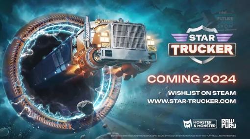 運送トラックで銀河を駆ける経営シム「Star Trucker」が発表に。PC向けに2024年内のリリースを予定