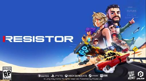 『RESISTOR』が発表。個性的なレーサーが登場し、ド派手なレースができるCaRPG【Future Games Showcase】