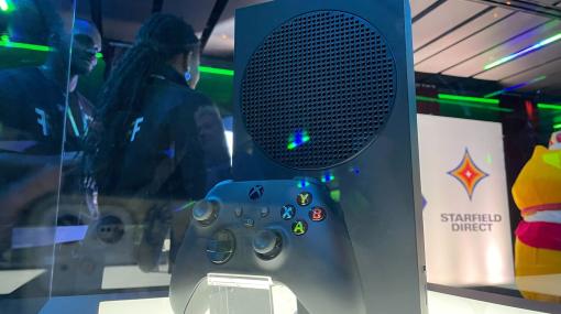 Xbox Series S 1TB SSD搭載モデルが展示中！ ロサンゼルスの「Xbox Games Showcase + Starfield Direct」会場にて【#XboxShowcase】