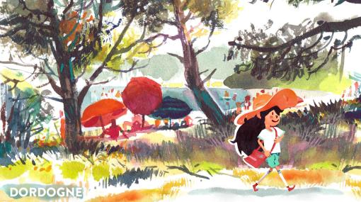 水彩画風アドベンチャー『ドルドーニュ』本日（6/14）発売。フランスの美しい田園地帯を舞台に幼い頃の記憶を探す旅に出る