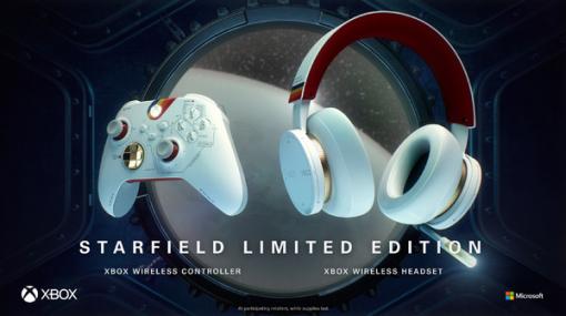 クリアトリガーで近未来を演出！宇宙探検により臨場感を与える『Starfield』限定仕様コントローラー&ヘッドホン発売開始