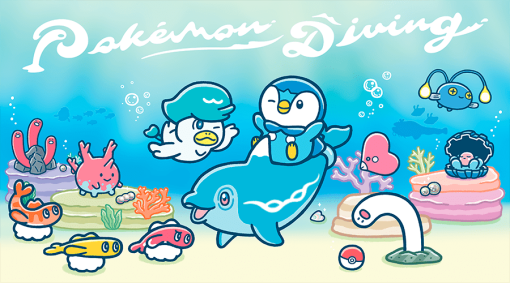 夏にぴったり！水タイプのポケモンたちのグッズ「Pokémon Diving」がポケモンセンターに新登場。これからの季節に海やプールで活躍するグッズを多数ラインナップ