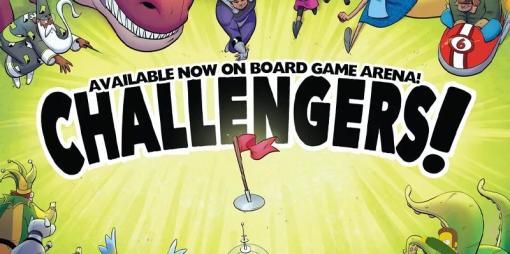 オンラインボドゲサイト「ボードゲームアリーナ」に「チャレンジャーズ！」が正式実装。TCGの大会をギュッと1つの箱に凝縮した意欲作